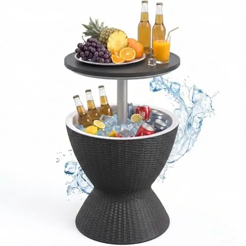 Wine Beer Cooler - Cooler Tables 10-13 Gallon Cooler Bar