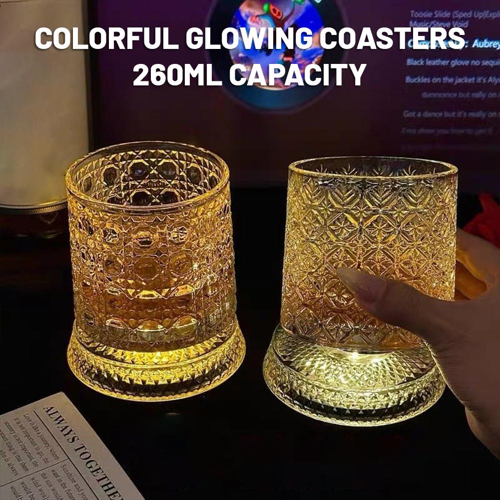 Rotating Whiskey Glass Creativ - đánh giá và giá Wine Beer Glass