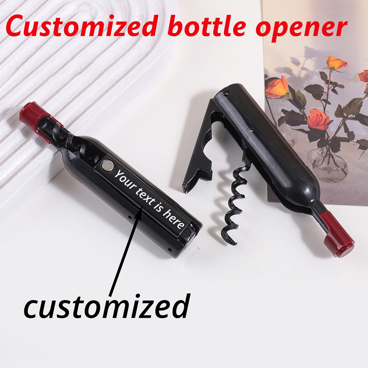 Custom Text Wine Opener Person - đánh giá và giá Wine In Beer Name