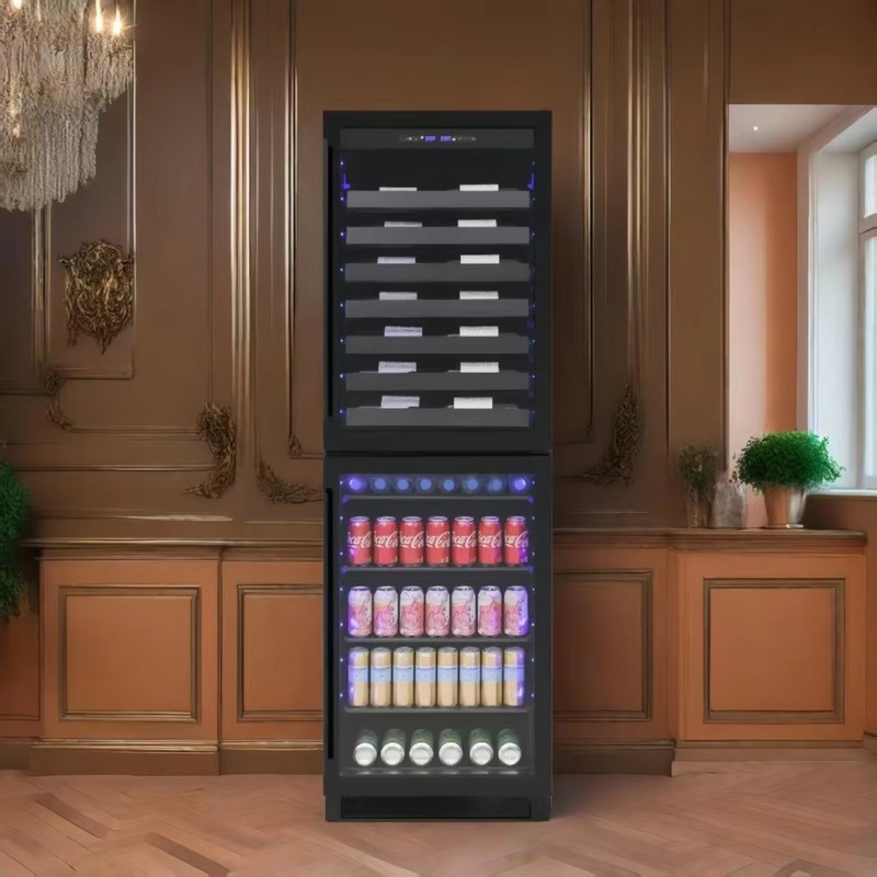 24-Inch wide intelligent elect - đánh giá và giá Wine Beer Dual Zone