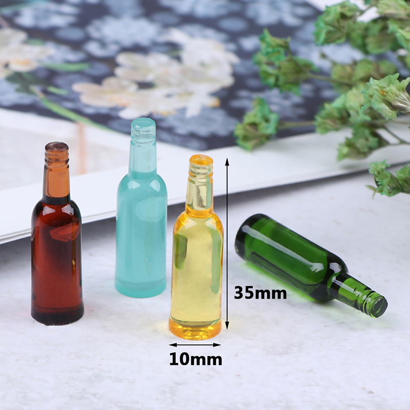 6pcs 1:12 Dollhouse Miniature  - đánh giá và giá Wine Beer & More