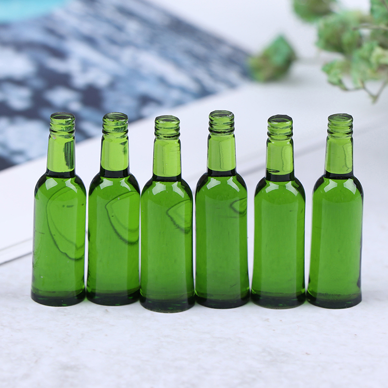 6pcs 1:12 Dollhouse Miniature  - đánh giá và giá Wine Beer & More