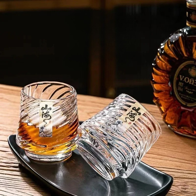 Glass Whiskey Cup Set Shanhai  - đánh giá và giá Wine Beer Glass
