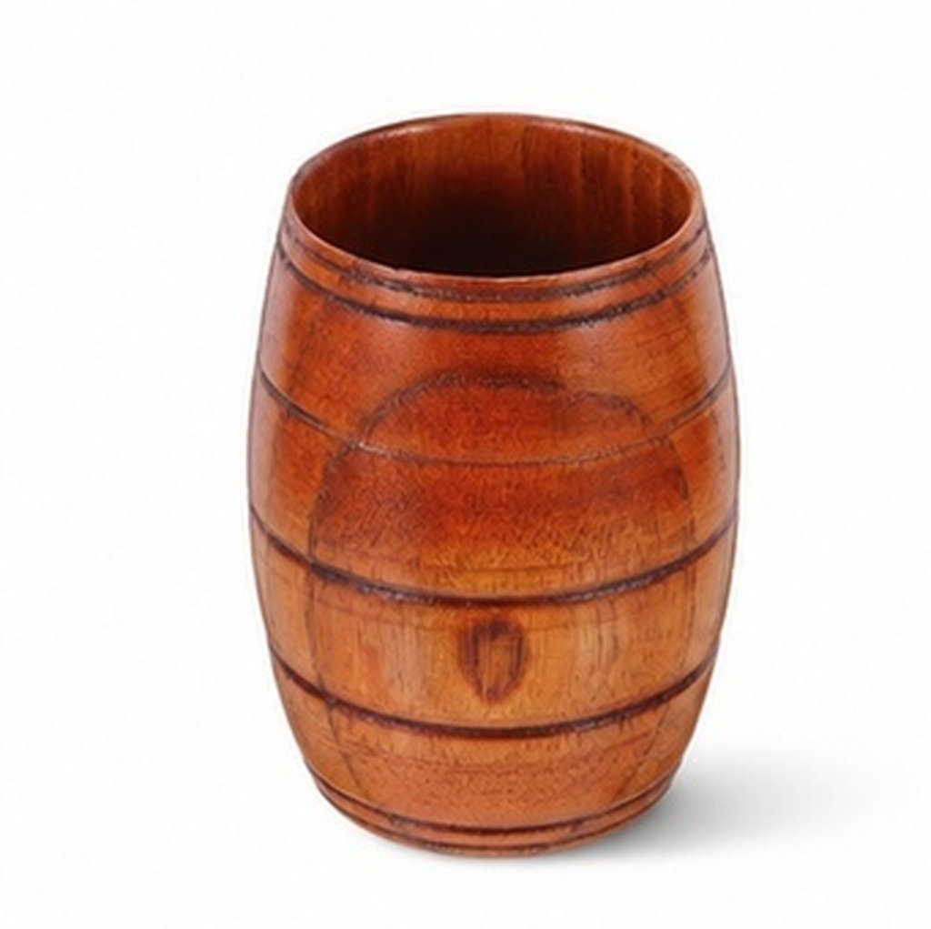 Wooden Barrel Beer Mug Natural - đánh giá và giá Wine Beer Glass