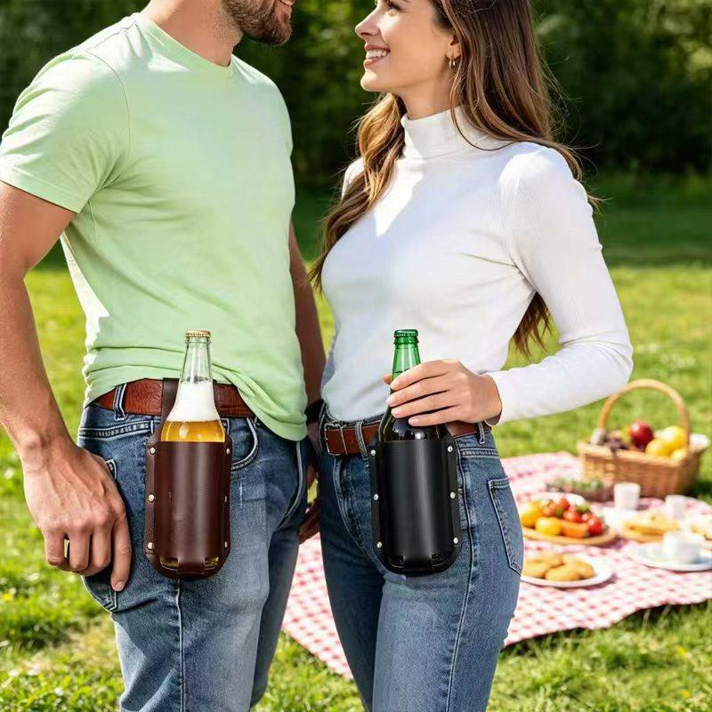 1Pcs Premium Leather Beer Bott - đánh giá và giá Wine Beer Glass