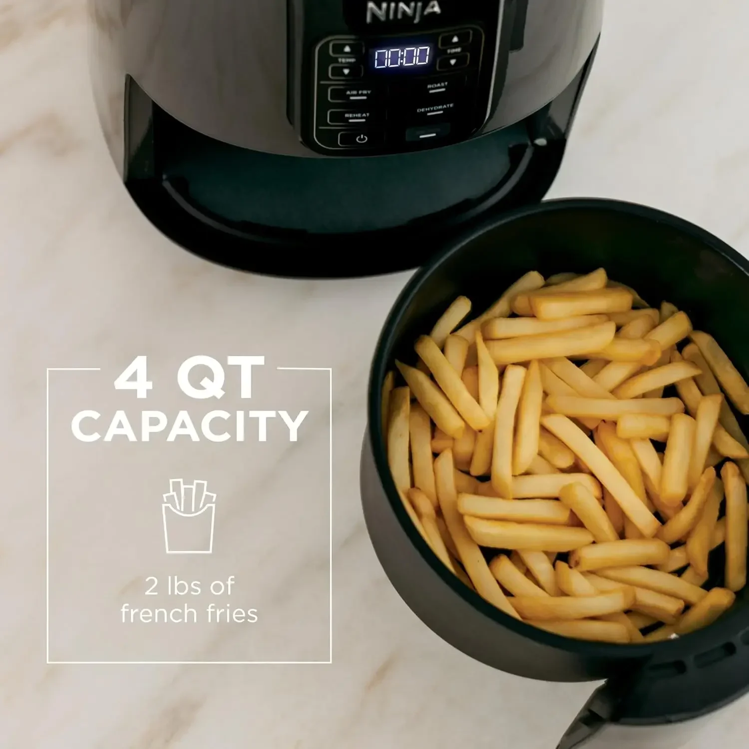 Ninja AF101 Air Fryer, 4 Qt Ca - đánh giá và giá Ninja Air Fryer Af101