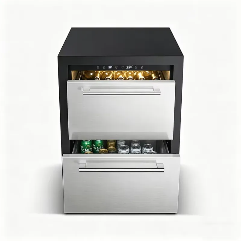 Black and Durable Stainless St - đánh giá và giá Wine Beer Dual Zone