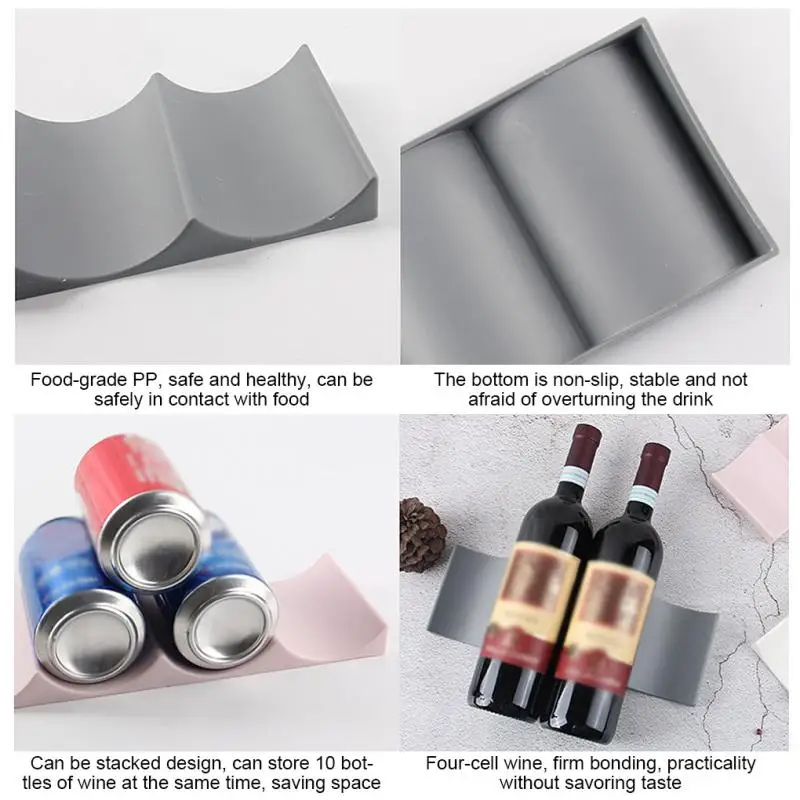 1Pc Stackable Wine Bottle Hold - đánh giá và giá Wine Beer Cooler