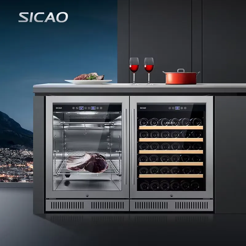 Under Counter Dry Age Fridge W - đánh giá và giá Wine Beer Dual Zone
