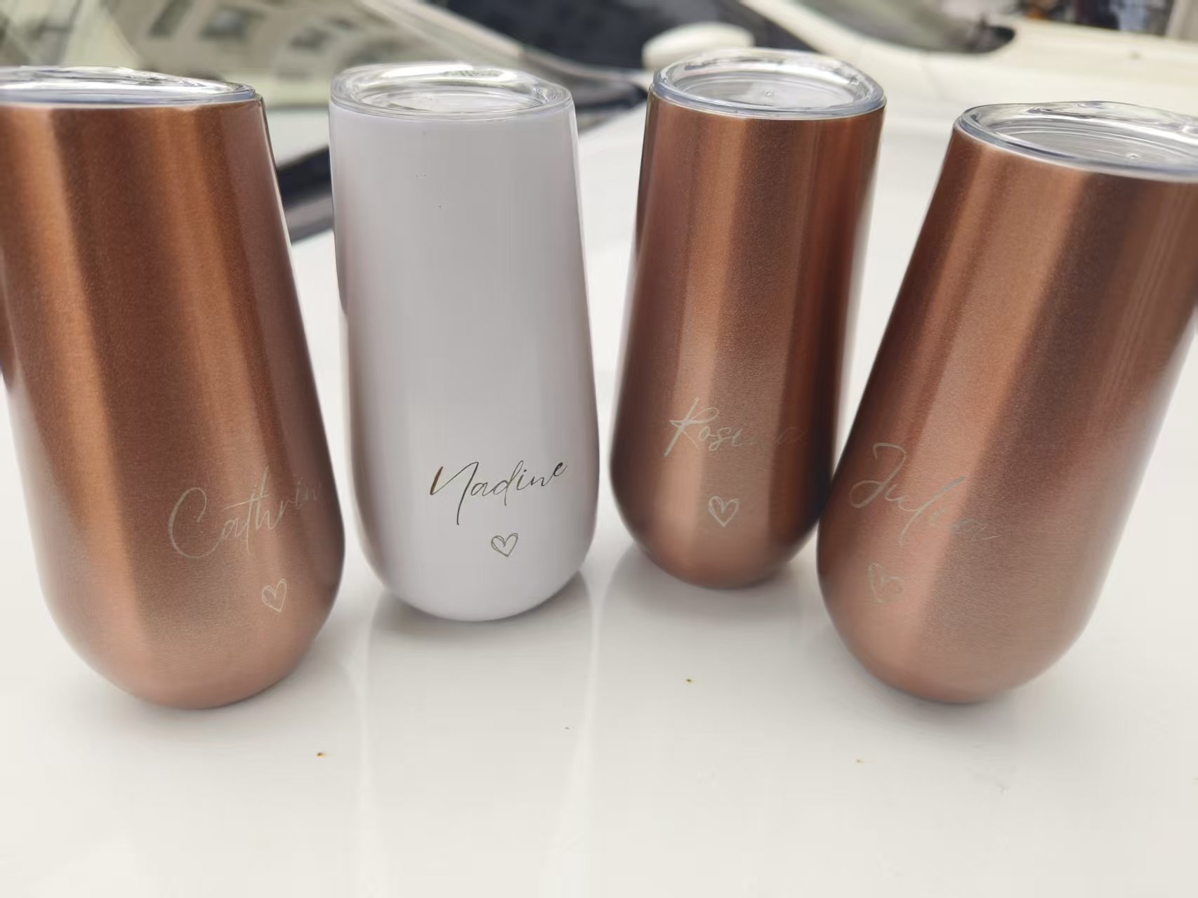 custom wedding name 6oz Stainl - đánh giá và giá Wine In Beer Name