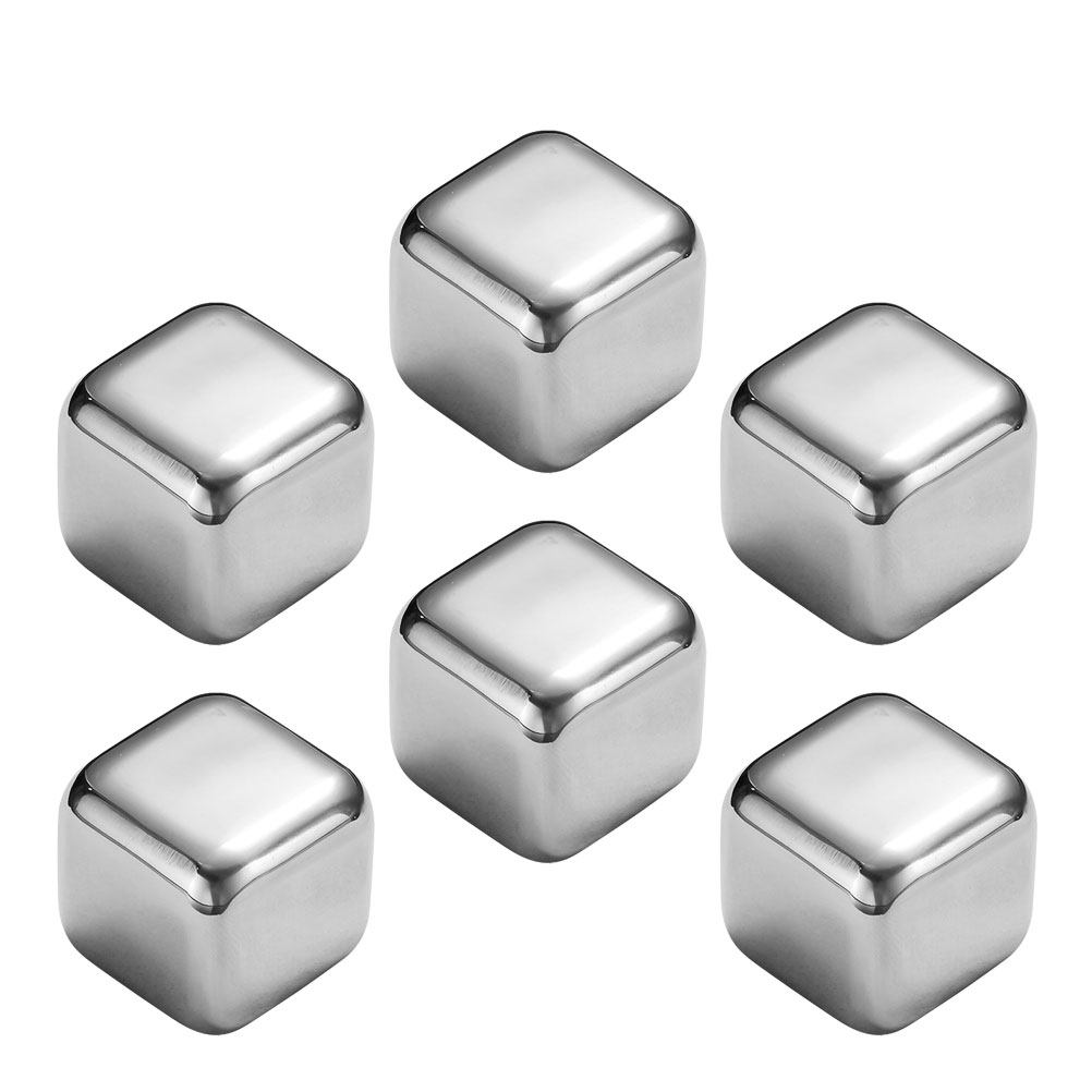 6Pcs Stainless Steel Wine Rock - đánh giá và giá Wine Beer Cooler
