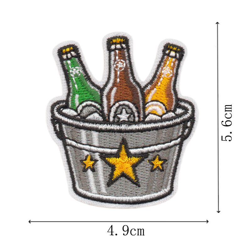 Creative Beer Element Embroide - đánh giá và giá Is Wine And Beer Difference