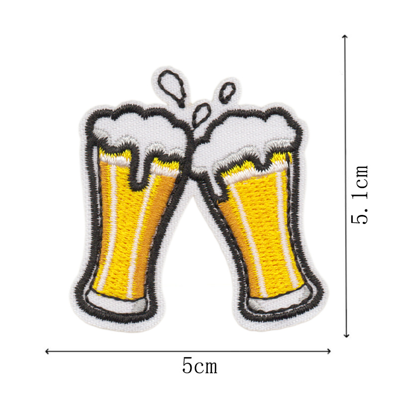 Creative Beer Element Embroide - đánh giá và giá Is Wine And Beer Difference