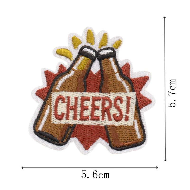 Creative Beer Element Embroide - đánh giá và giá Is Wine And Beer Difference